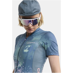 CRAFT ADV Endur Graphic Fahrradtrikot Damen 376007 - real/multi S