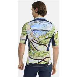 CRAFT ADV Endur Graphic Fahrradtrikot Herren 396332 - blaze/free S