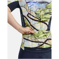 CRAFT ADV Endur Graphic Fahrradtrikot Herren 396332 - blaze/free S