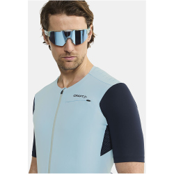 CRAFT Pro Gravel Fahrradtrikot Herren 308396 - mind/blaze XL