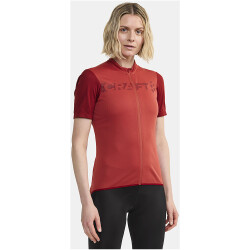 CRAFT Core Endur Logo Fahrradtrikot Damen 421488 - astro/rhubarb S