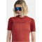CRAFT Core Endur Logo Fahrradtrikot Damen 421488 - astro/rhubarb S