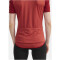 CRAFT Core Endur Logo Fahrradtrikot Damen 421488 - astro/rhubarb S