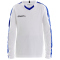 CRAFT Progress Contrast langarm Trikot Kinder 900346 - white/club cobolt 122/128