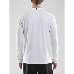 CRAFT Progress Contrast langarm Trikot Herren 900346 - white/club cobolt XS