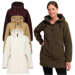 ICEPEAK Agra S6 Teddy-Kapuzenmantel Damen