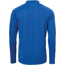 uhlsport Score 1/4-Zip Top Sweatshirt azurblau/weiss M