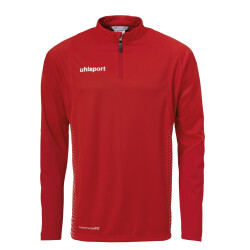 uhlsport Score 1/4-Zip Top Sweatshirt rot/weiss S