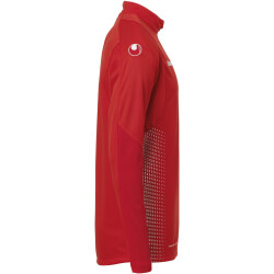 uhlsport Score 1/4-Zip Top Sweatshirt rot/weiss XL