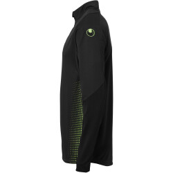 uhlsport Score 1/4-Zip Top Sweatshirt schwarz/fluo grün S