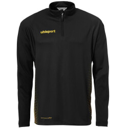 uhlsport Score 1/4-Zip Top Sweatshirt schwarz/fluo gelb S