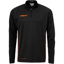uhlsport Score 1/4-Zip Top Sweatshirt schwarz/fluo orange S