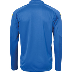 uhlsport Score 1/4-Zip Top Sweatshirt azurblau/limonengelb M