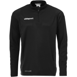 uhlsport Score 1/4-Zip Top Sweatshirt schwarz/weiss 116