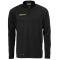 uhlsport Score 1/4-Zip Top Sweatshirt schwarz/fluo gr&uuml;n 116