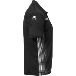 uhlsport Score Poloshirt schwarz/weiss L