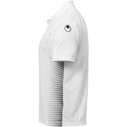 uhlsport Score Poloshirt weiss/schwarz S