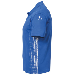 uhlsport Score Poloshirt azurblau/weiss L