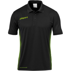 uhlsport Score Poloshirt schwarz/fluo gr&uuml;n 3XL