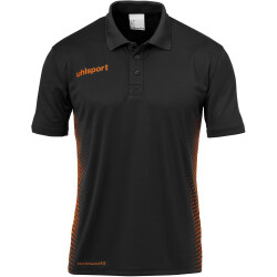 uhlsport Score Poloshirt schwarz/fluo orange S
