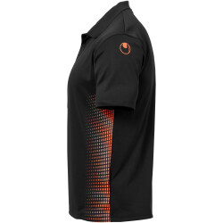 uhlsport Score Poloshirt schwarz/fluo orange S