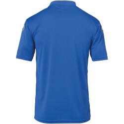 uhlsport Score Poloshirt azurblau/limonengelb XL