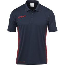 uhlsport Score Poloshirt Kinder marine/fluo rot 140