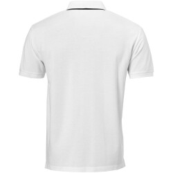 uhlsport Essential Prime Poloshirt weiss/schwarz S