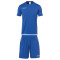 uhlsport Score Kit Set Trikot + Shorts azurblau/weiss S