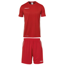uhlsport Score Kit Set Trikot + Shorts rot/weiss M
