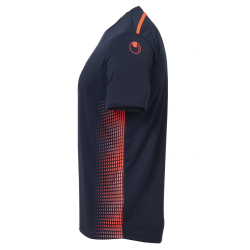 uhlsport Score Kit Set Trikot + Shorts marine/fluo rot 3XL