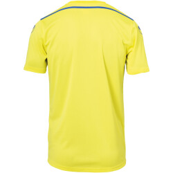 uhlsport Score Kit Set Trikot + Shorts limonengelb/azurblau S