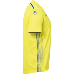 uhlsport Score Kit Set Trikot + Shorts limonengelb/azurblau M