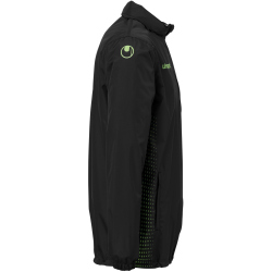 uhlsport Score Regenjacke Schwarz/Fluo Gr&uuml;n XL