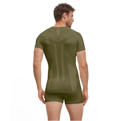 FALKE Warm T-Shirt Herren 7754 - herb M