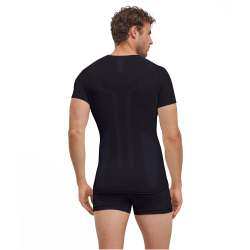 FALKE Warm T-Shirt Herren 3000 - black L