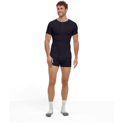 FALKE Warm T-Shirt Herren 3000 - black L