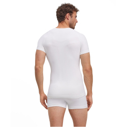 FALKE Warm T-Shirt Herren 2860 - white M