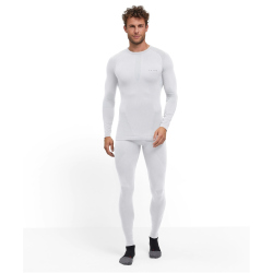 FALKE Warm Langarmshirt Herren 2860 - white XXL