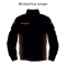 uhlsport Score Regenjacke Schwarz/Fluo Orange XXL
