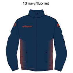 uhlsport Score Regenjacke Marine/Fluo Rot XXL