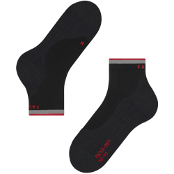 FALKE RU4 Low-Cut Laufsocken Herren 3001 - black 44-45