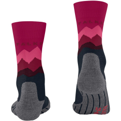 FALKE Crest Trekkingsocken Damen 6116 - space blue 39-40