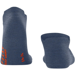 FALKE Keep Warm Sneakersocken 6776 - ocean mel. 46-48