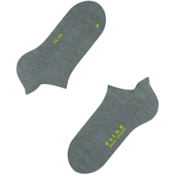 FALKE Keep Warm Sneakersocken 6333 - smoke blue 46-48