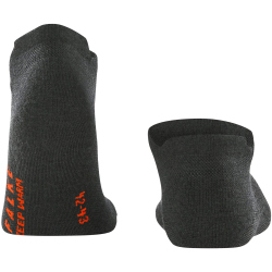 FALKE Keep Warm Sneakersocken 3080 - anthra.mel 44-45