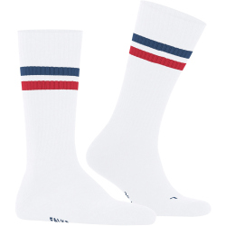 FALKE Dynamic Retro-Socken 2068 - weiss/blau/rot 39-41