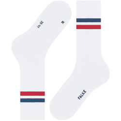 FALKE Dynamic Retro-Socken 2068 - weiss/blau/rot 39-41