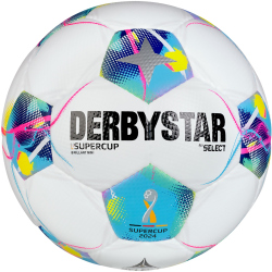 DERBYSTAR Super Cup Brillant Fußball Miniball 2024 weiss/blau/pink 0