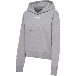 hummel hmlELEMENTAL kurzer Hoodie Damen 2006 - grey melange L